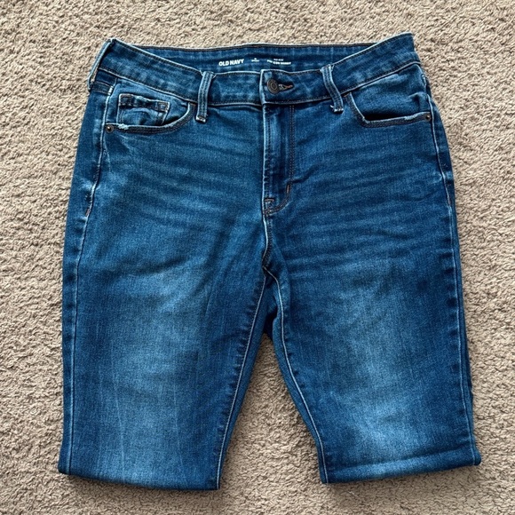 Old Navy Denim - Old Navy Women's Skinny Jeans - Dark Blue